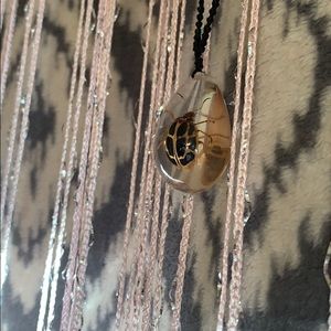 Spotted beetle necklace 🦋